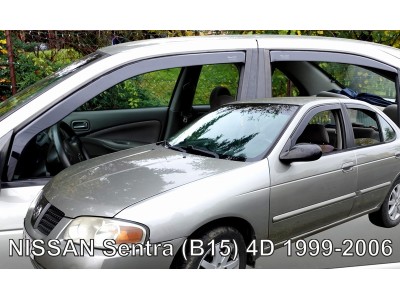 Ветробрани за Nissan Sentra (B15), 4 врати 1999-2006 за предни и задни врати - Heko