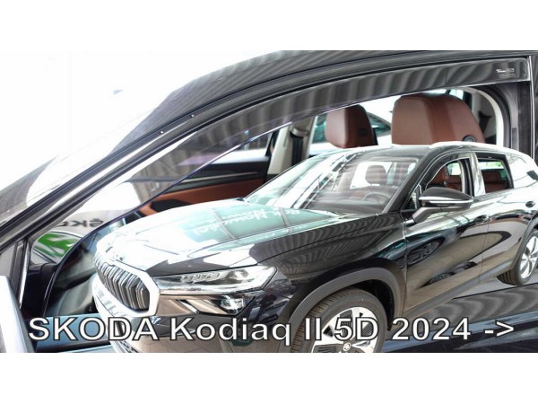 Ветробрани за Skoda Kodiaq II с 5 врати от 2024г за предни врати - Heko