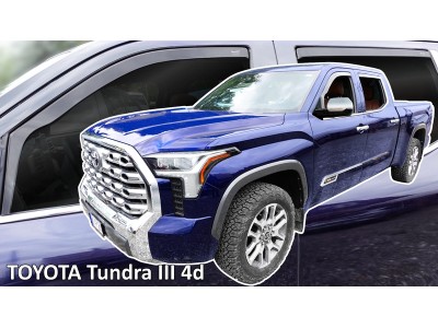 Ветробрани за Toyota Tundra III Crew Max, 4 врати от 2021г за предни и задни врати - Heko