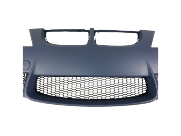 Предна броня за BMW E90 2005-2008 - М3 дизайн с отвори за халогени, без парктроник