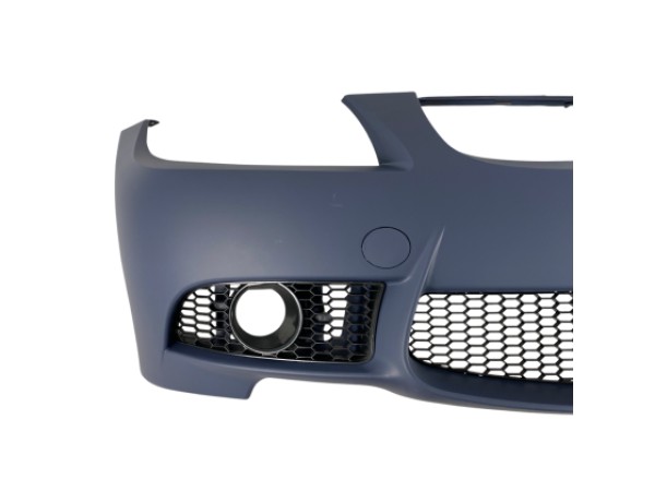 Предна броня за BMW E90 2005-2008 - М3 дизайн с отвори за халогени, без парктроник