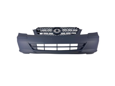 Предна броня за Mercedes Vito W639 2010-2014 с отвори за парктроник и решетка
