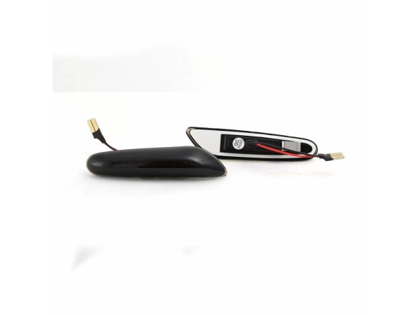 Диодни мигачи за калник BMW E46 2001-2005 / E60/ E90 2005-2008- опушени с бягащ мигач