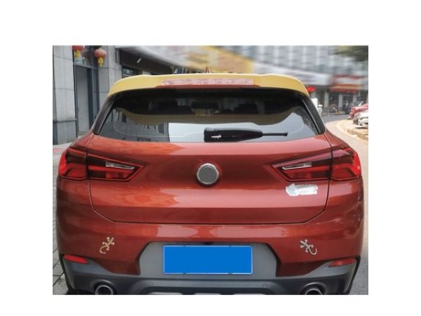 Спойлер антикрило за BMW X2 F39 от 2018г - черен гланц