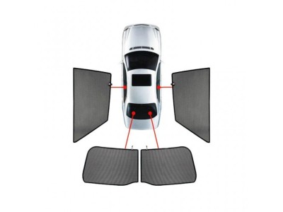 Car Shades сенници за Skoda Rapid 5D / Seat Toledo 5D от 2012 - 4 броя