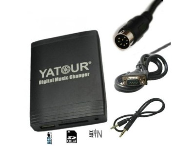USB / MP3 audio interface с Bluetooth* за VOLVO S40, S60, S80, V40, V70, C70, XC70