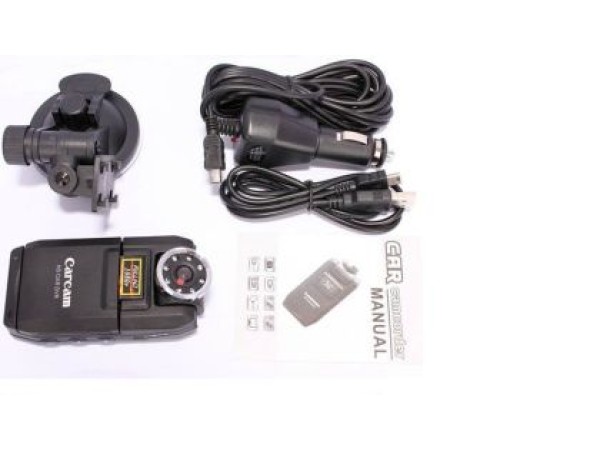 Видеорегистратор HD 1080P с 2" LCD дисплей и батерия