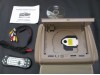7" DVD плеър в подглавник с USB и безжичен джойстик за видеоигри - бежов