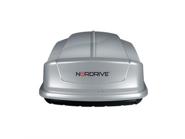 Кутия за багаж Автобокс Nordrive 630 литра Shiny Silver, max 75kg