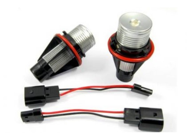 5W Лед крушки за ангелски очи за BMW E39 / E60 / E53 X5 / E65 / E87 / E63 - син цвят
