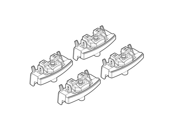 Монтажен кит за Hyundai i30 II Wagon (mount on roof) - flush 09/2012>04/2017 за греди Nordrive