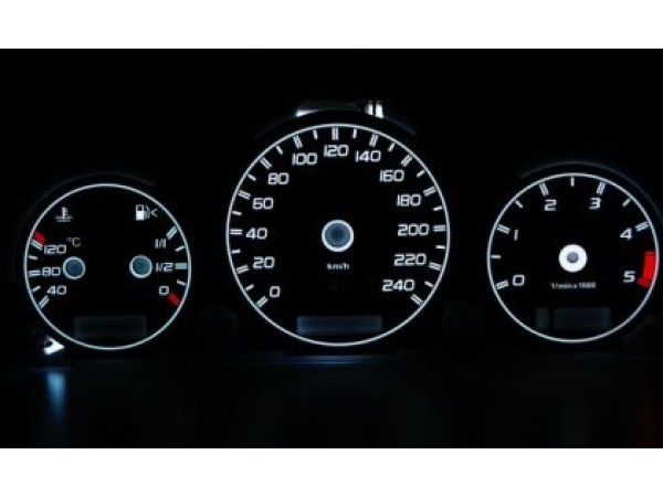Плазмени циферблати MERCEDES ML W163 (98-03) бял