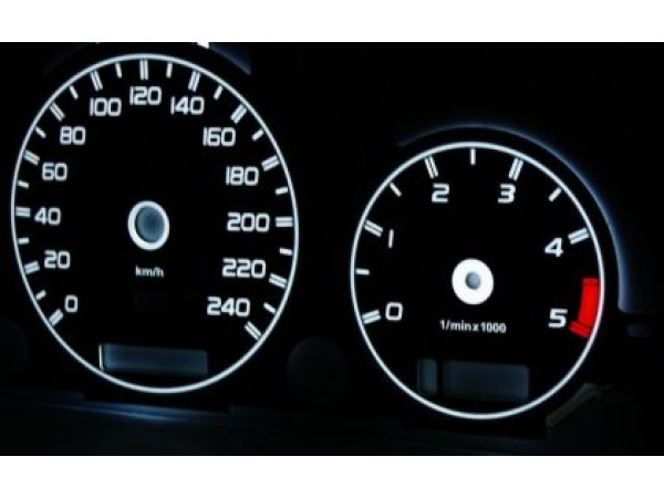 Плазмени циферблати MERCEDES ML W163 (98-03) бял