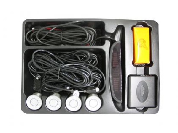 Парктроник с LED дисплей - със сребристи датчици
