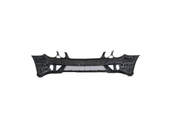 Предна броня за Mercedes W211 E-Class 2006-2009 - AMG Design с LED светлини и отвори за парктроник