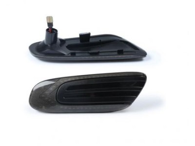 Диодни мигачи за калник за Mini Cooper F55,F56,F57 (2014-2021) - опушени с бягащ мигач