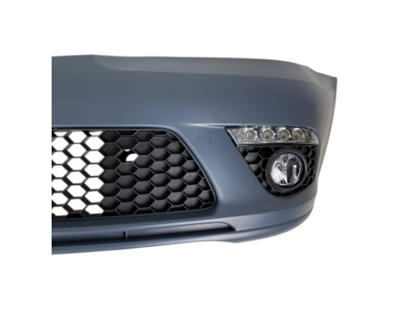 Предна броня за Skoda Octavia 2 2009-2013 facelift с дневни светлни и халогени