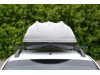 Автобокс Turino 177x81x46cm с двустранно отваряне с ключ, 410 литра - сив