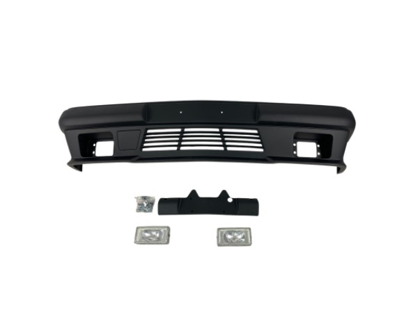 Предна броня за Mercedes E-Class W124 1985-1995 - AMG дизайн с халогени