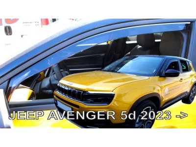 Ветробрани за Jeep Avenger с 5 врати от 2023г за предни врати - Heko