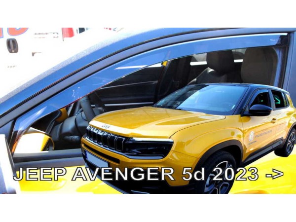 Ветробрани за Jeep Avenger с 5 врати от 2023г за предни врати - Heko