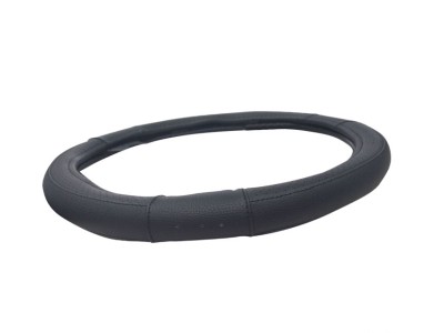 Калъф за волан от еко кожа, 42см 342/XL - черен
