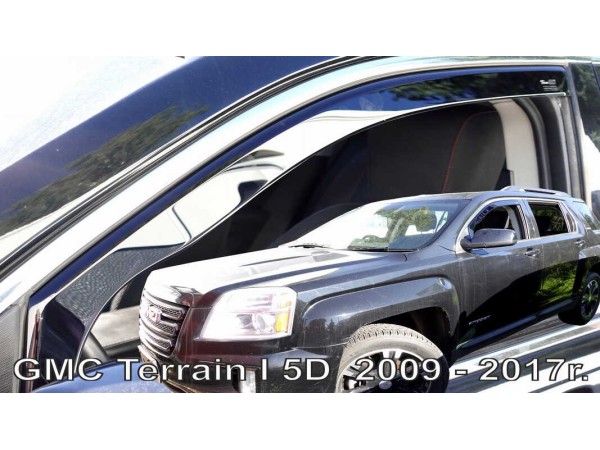 Ветробрани за GMC Terrain с 5 врати 2009-2017 за предни врати - Heko