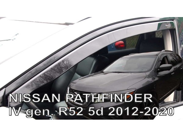 Ветробрани за Nissan Pathfinder IV R52 2012-2020 за предни врати - Heko
