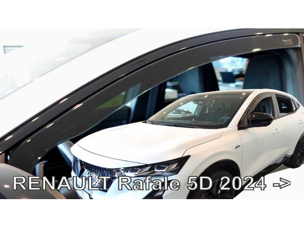 Ветробрани за Renault Rafale с 5 врати от 2024г за предни врати - Heko