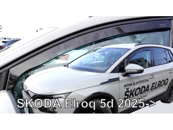 Ветробрани за Skoda Elroq с 5 врати от 2025г за предни врати - Heko