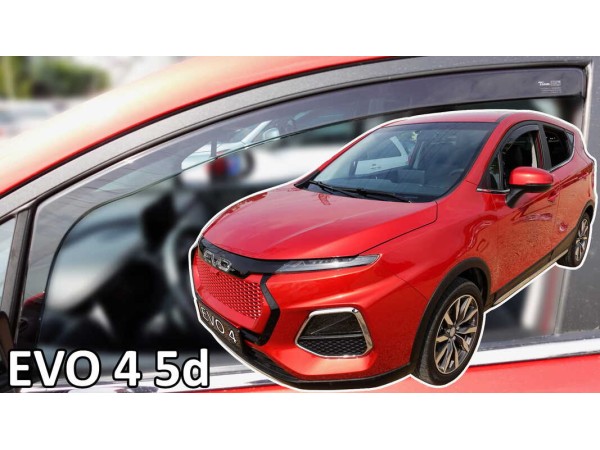 Ветробрани за EVO 4 с 5 врати от 2020г за предни врати - Heko