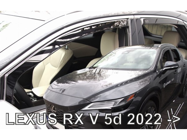 Ветробрани за LEXUS RX V с 5 врати от 2022г за предни и задни врати - Heko Ветробрани за LEXUS RX V с 5 врати от 2022г за предни и задни врати - Heko