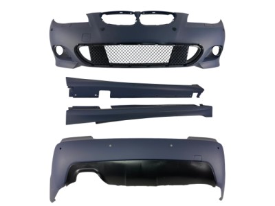 BODY KIT за BMW E60 седан 2003-2007 - M-Tech пакет без халогени с отвори за парктроник 24mm