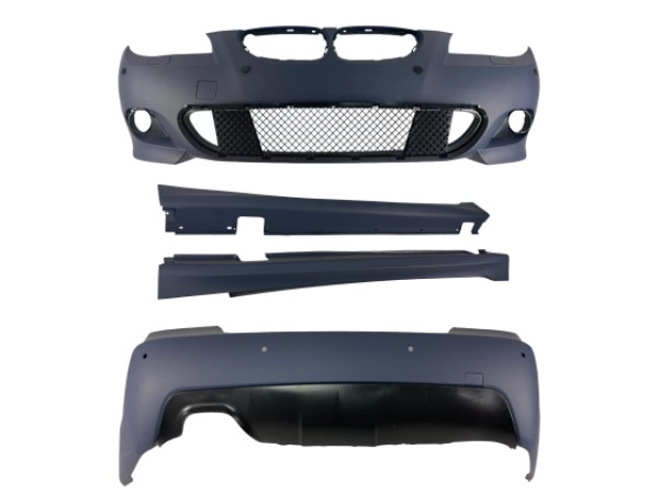 BODY KIT за BMW E60 седан 2003-2007 - M-Tech пакет без халогени с отвори за парктроник 24mm