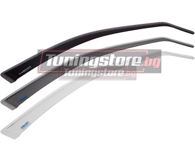 Ветробрани за предни врати за Ford Tourneo Connect 2003-2013 - Climair черни