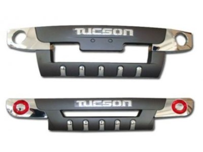 Преден и заден ролбар за Hyundai Tucson (2004-2010)