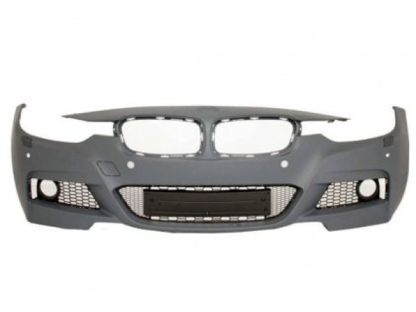 Предна Броня за BMW F30 (2011+) - M-Tech без отвори за парктроник