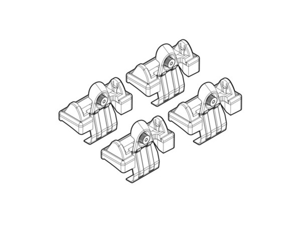 Монтажен кит за Audi A6 C6 4D 09/2004>03/2011 за греди Nordrive