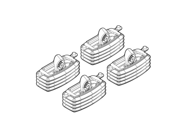 Монтажен кит за Fiat Croma - fixpoint 05/2005>04/2011 за греди Nordrive