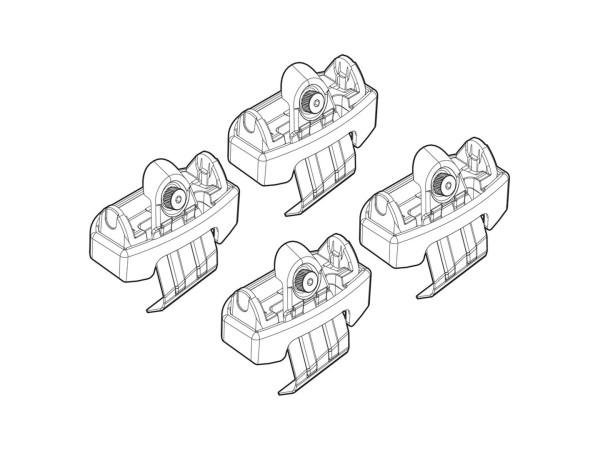Монтажен кит за Mazda 6 III 4D от 01/2013г за греди Nordrive