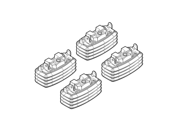 Монтажен кит за Opel Astra H 5D - fixpoint 03/2004>12/2009, GTC 3D 04/2005>08/2011 за греди Nordrive