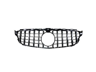 Решетка за Mercedes W205 C-Class 2014-2021 chrome/black - GT