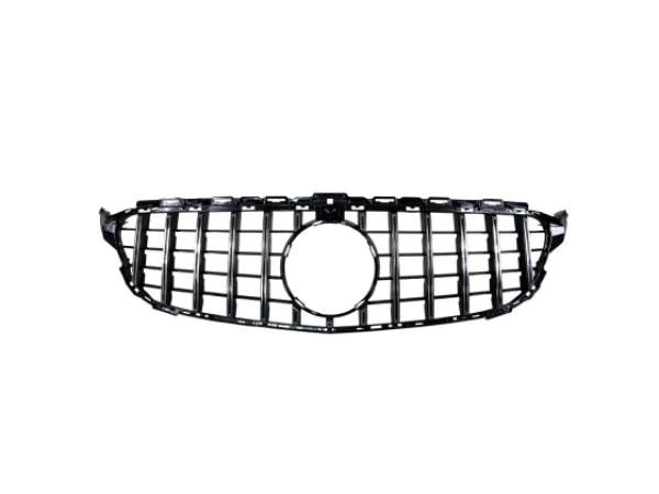 Решетка за Mercedes W205 C-Class 2014-2021 chrome/black - GT