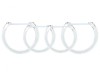 Ангелски Очи кристални за BMW E46 с рефлектор седан, комби (1998-2005) / E46 купе (1998-2003) - U-Design - с два цвята