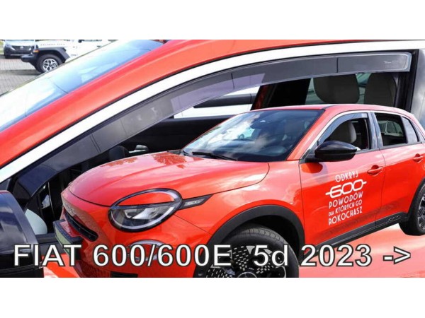 Ветробрани за Fiat 600 / 600E от 2023г за предни врати - Heko