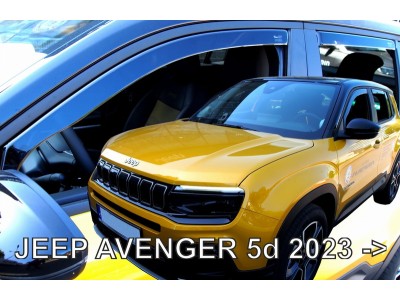 Ветробрани за Jeep Avenger, 5 врати от 2023г за предни и задни врати - Heko