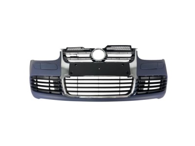 Предна броня за Golf 5 - R32 с R32 решетки без халогени - Хром
