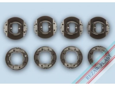 Копчета за стелки за Honda (модел 1) - 4 броя за 2 стелки - Rezaw-Plast