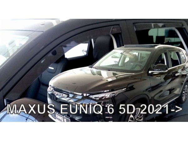 Ветробрани за Maxus Euniq 6, 5 врати от 2019-2023г за предни и задни врати - Heko