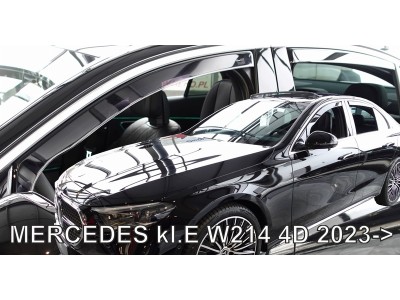 Ветробрани за Mercedes E-class W214 Sedan от 2023г за предни и задни врати - Heko